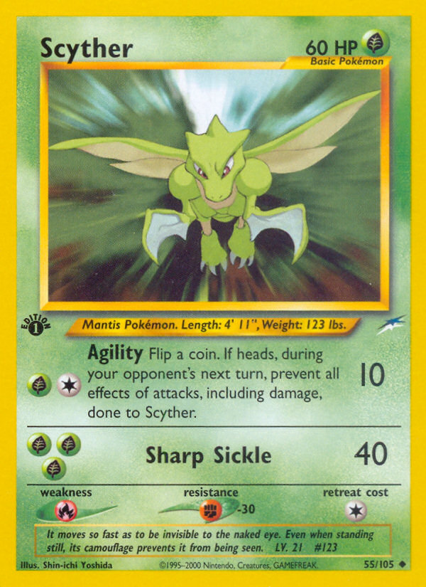 Scyther - 055/105 - Neo Destiny