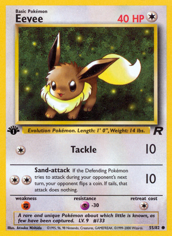 Eevee - 55/82 - Team Rocket