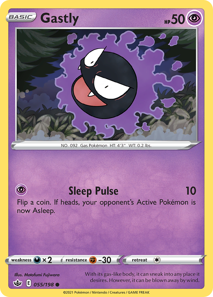 Gastly - 055/198 - Chilling Reign