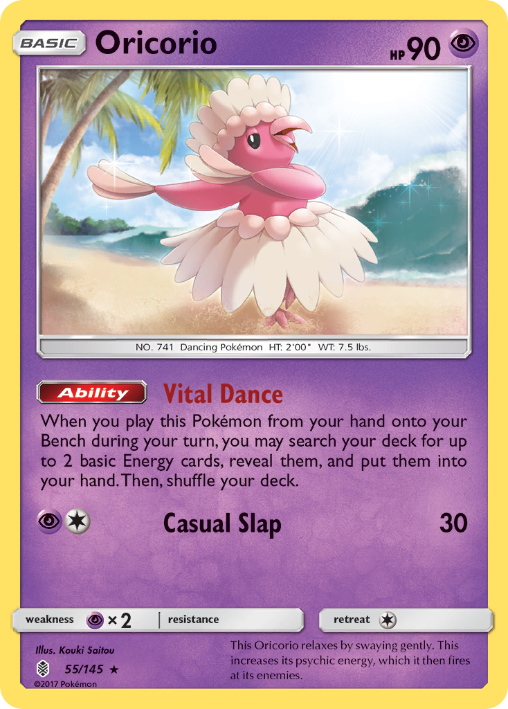 Oricorio - 055/145 - Guardians Rising