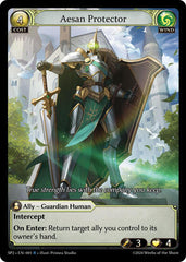 Aesan Protector - 001 - Rare - Supporter Pack 2