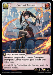 Corhazi Arsonist - 006 - Rare - Supporter Pack 2
