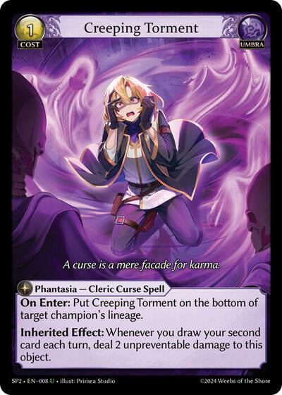 Creeping Torment - 008 - Uncommon - Supporter Pack 2