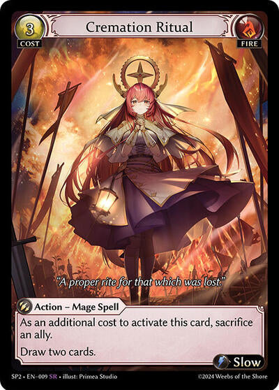 Cremation Ritual - 009 - Super Rare - Supporter Pack 2