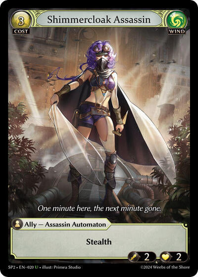 Shimmercloak Assassin - 020 - Uncommon - Supporter Pack 2
