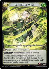 Spellshield: Wind - 022 - Rare - Supporter Pack 2