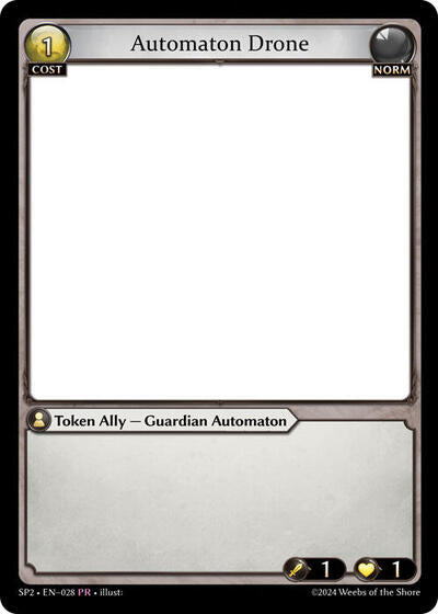 Automaton Drone - 028 - Promo - Supporter Pack 2