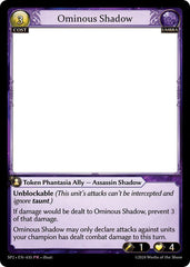 Ominous Shadow - 035 - Promo - Supporter Pack 2