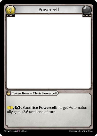 Powercell - 036 - Promo - Supporter Pack 2