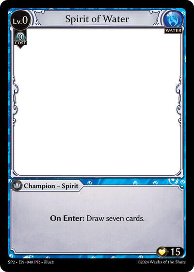 Spirit of Water - 040 - Promo - Supporter Pack 2