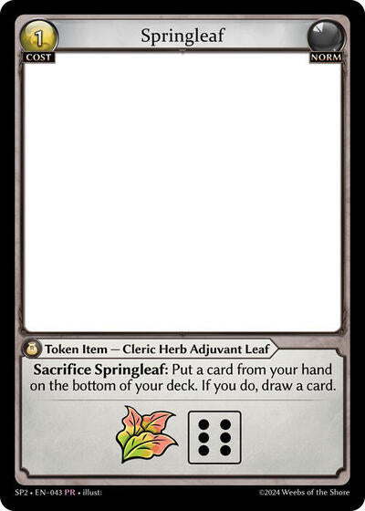 Springleaf - 043 - Promo - Supporter Pack 2