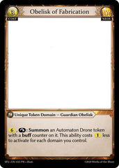 Obelisk of Fabrication - 033 - Promo - Supporter Pack 2