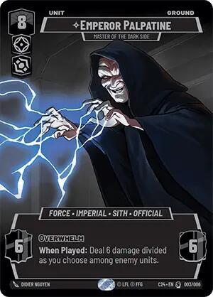 Emperor Palpatine - Master of the Dark Side - 003/006 - Special - 2024 Convention Exclusive