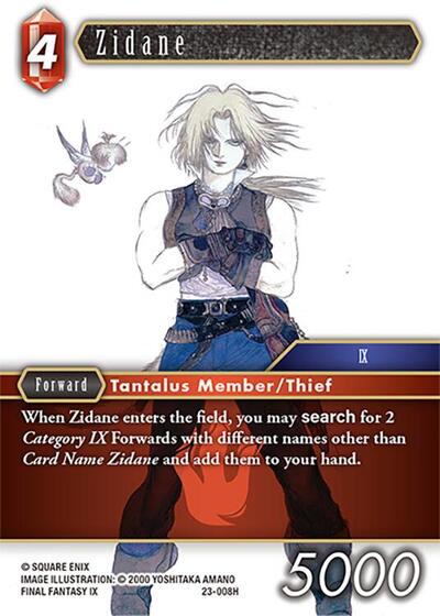Zidane - 23-008H - Rare - Hidden Trials
