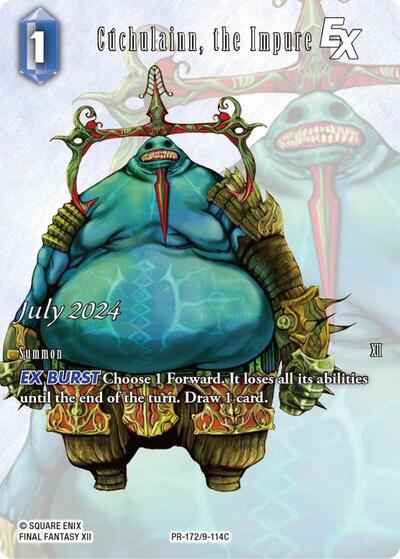 Cuchulainn, the Impure EX - PR-172/9-114C - Promo - FF: Promo Cards