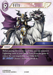 Odin EX - 23-080R - Rare - Hidden Trials