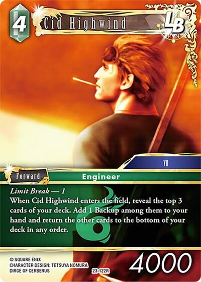 Cid Highwind LB - 23-122R - Legend - Hidden Trials