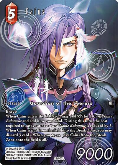 Caius - 23-002L - Legend (Full Art) - Hidden Trials