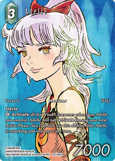 Adelle - 23-040L - Legend (Full Art) - Hidden Trials