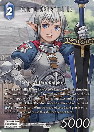 Young Excenmille - 23-100L - Legend (Full Art) - Hidden Trials