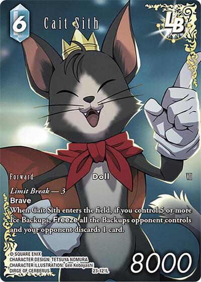 Cait Sith LB - 23-121L - Legend (Full Art) - Hidden Trials