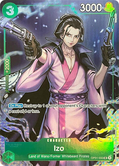 Izo - OP01-033 - Uncommon (Premium Card Collection -BANDAI CARD GAMES Fest. 23-24 Edition-) - One Piece Promotion Cards