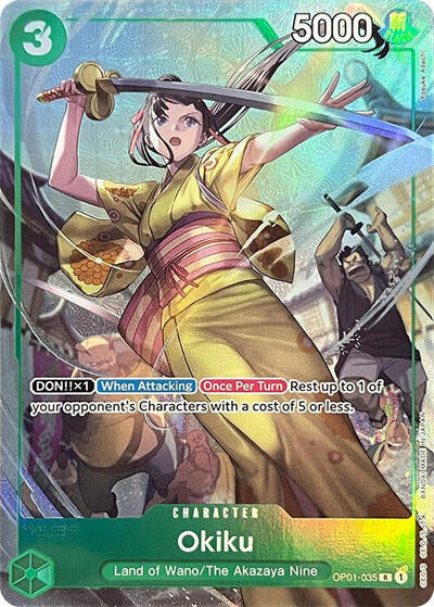 Okiku - OP01-035 - Rare (Premium Card Collection -BANDAI CARD GAMES Fest. 23-24 Edition-) - One Piece Promotion Cards
