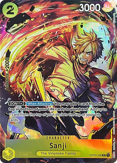 Sanji - OP03-102 - Rare (Premium Card Collection -BANDAI CARD GAMES Fest. 23-24 Edition-) - One Piece Promotion Cards