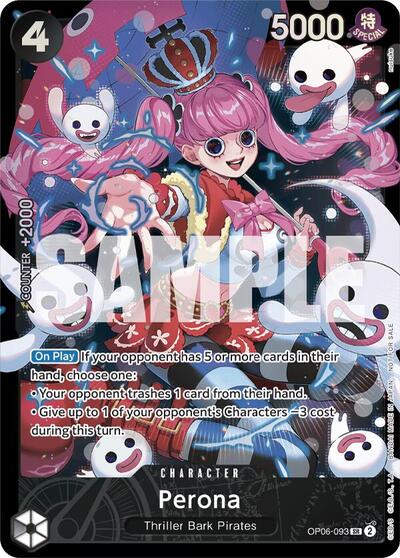 Perona - OP06-093 - Promo (Store Treasure Cup 2024) - One Piece Promotion Cards