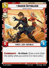 Anakin Skywalker - Maverick Mentor - 147/257 - Special - Twilight of the Republic