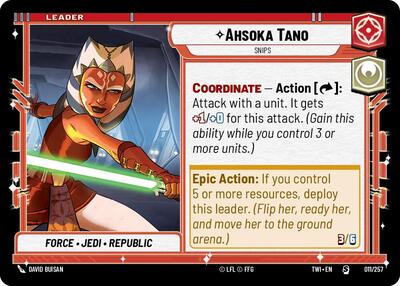 Ahsoka Tano - Snips - 011/257 - Special - Twilight of the Republic