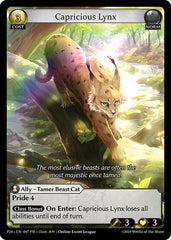 Capricious Lynx - 047 - Promo - Promotional Cards