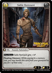Sable Remnant - 060 - Promo - Promotional Cards