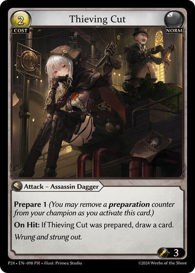 Thieving Cut - 098 - Promo - Promotional Cards