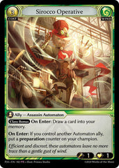 Sirocco Operative - 102 - Promo - Promotional Cards