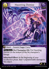 Haunting Demise - 107 - Promo - Promotional Cards