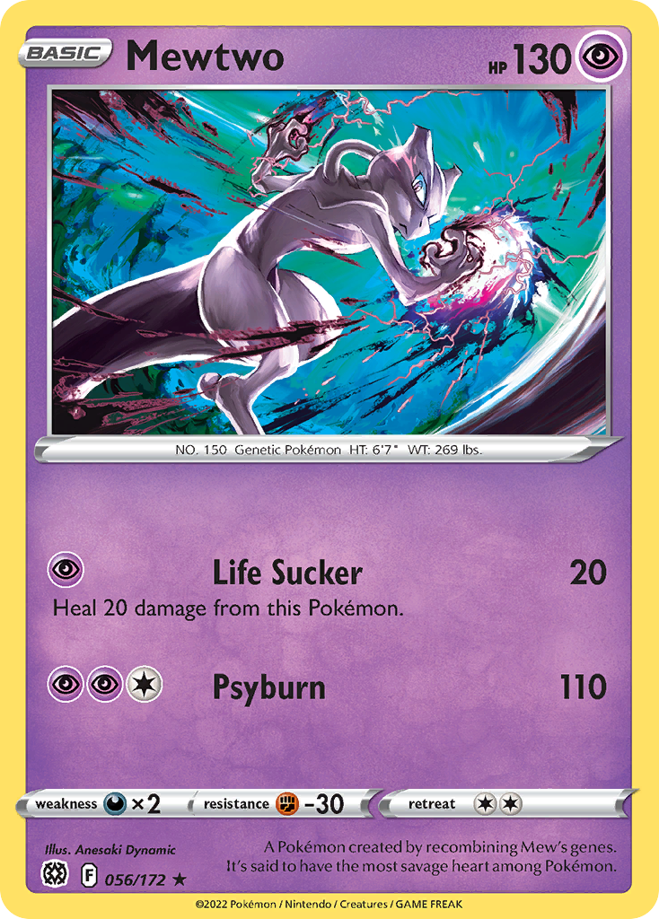 Mewtwo - 056/172 - Brilliant Stars