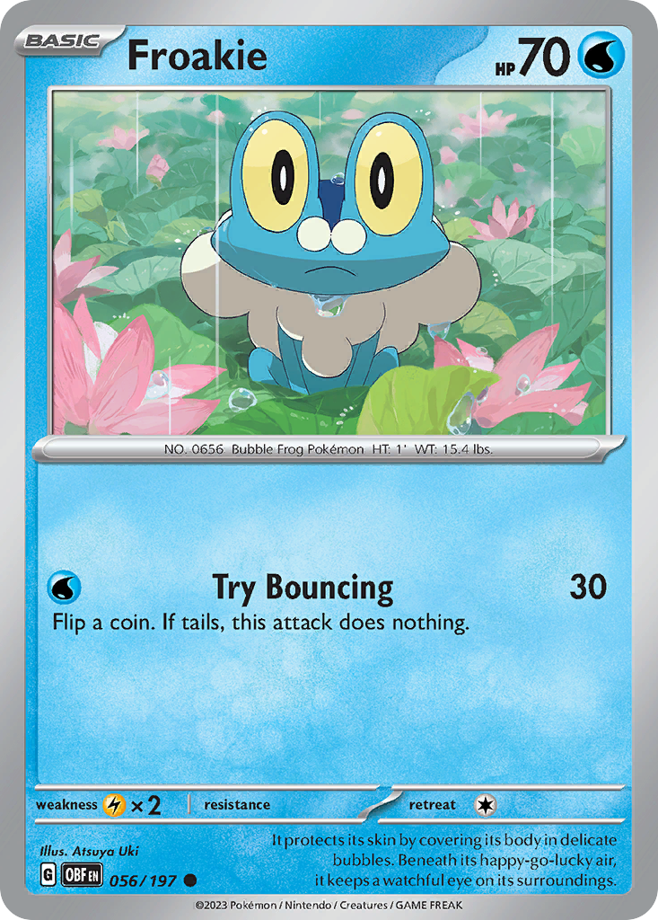 Froakie - 056/197 - Obsidian Flames