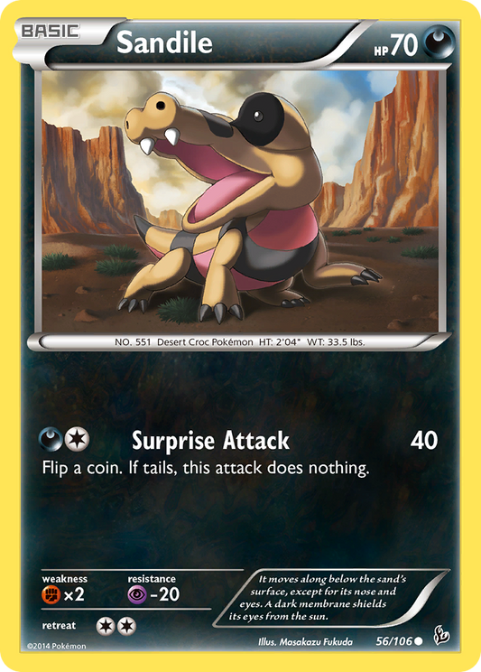 Sandile - 056/106 - Flashfire