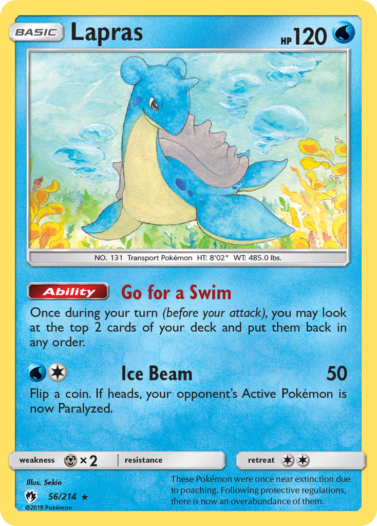 Lapras - 056/214 - Lost Thunder