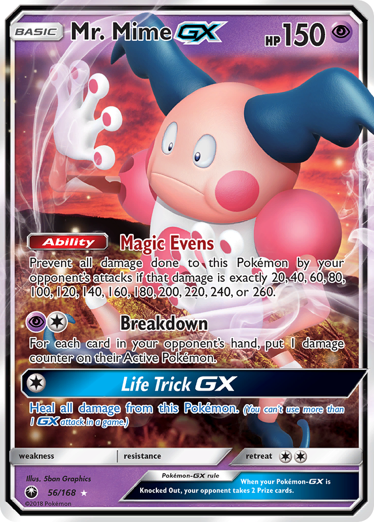 Mr. Mime-GX - 056/168 - Celestial Storm