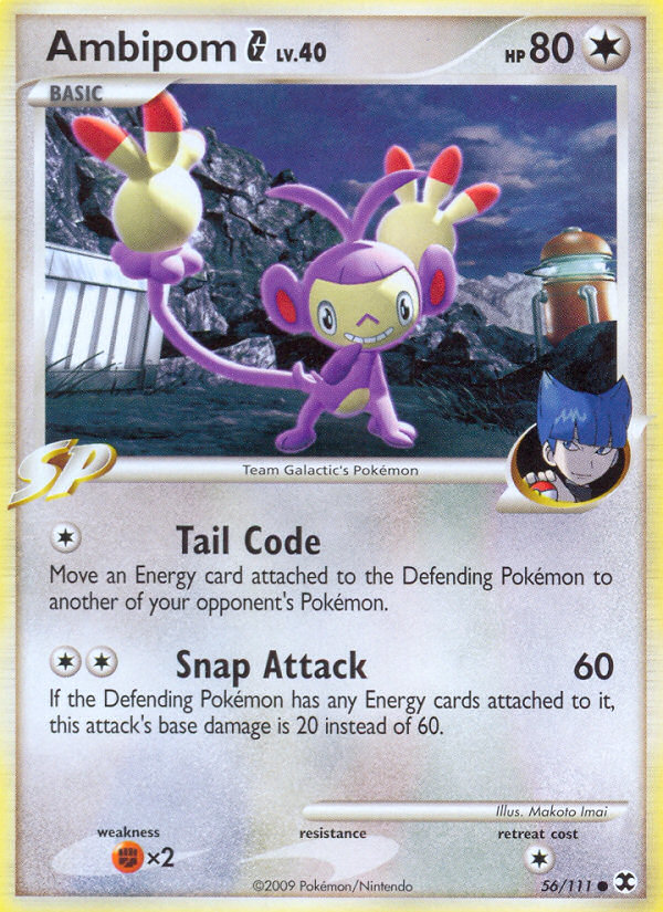 Ambipom G - 056/111 - Rising Rivals