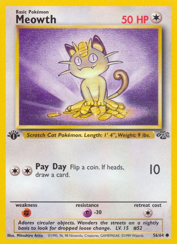 Meowth - 56/64 - Jungle