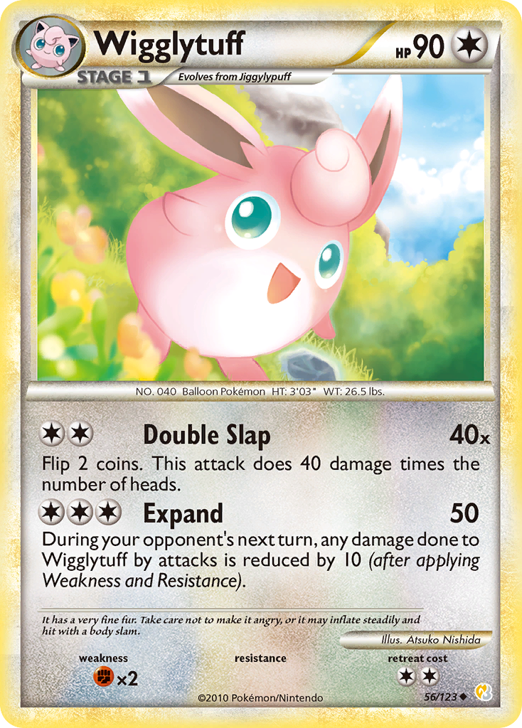 Wigglytuff - 056/123 - HeartGold & SoulSilver