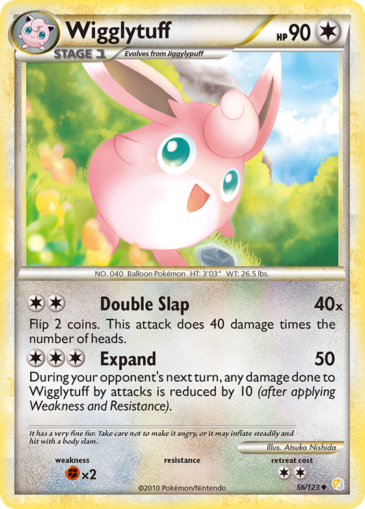 Wigglytuff - 056/123 - HeartGold & SoulSilver