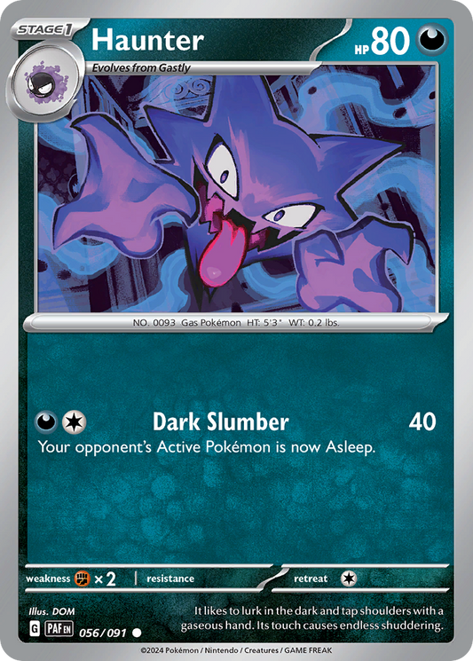 Haunter - 56/91 - Paldean Fates