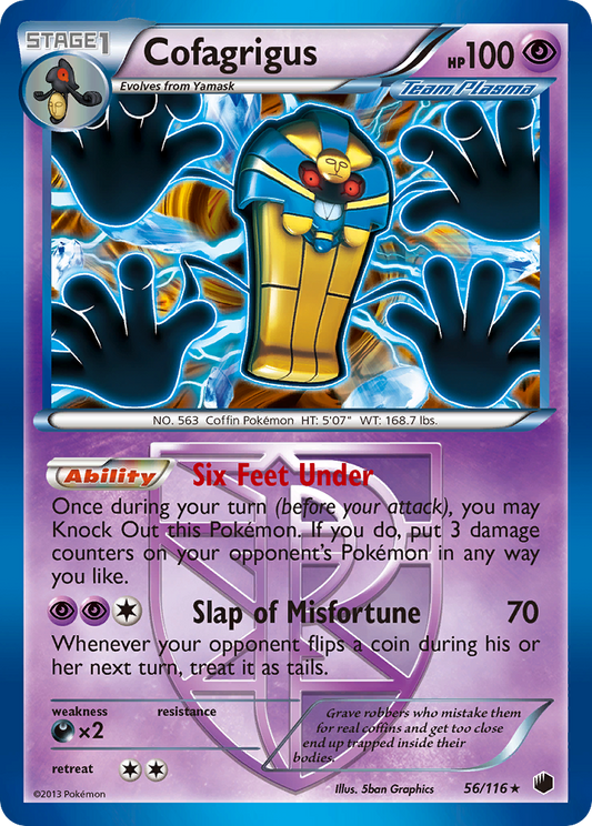 Cofagrigus - 056/116 - Plasma Freeze