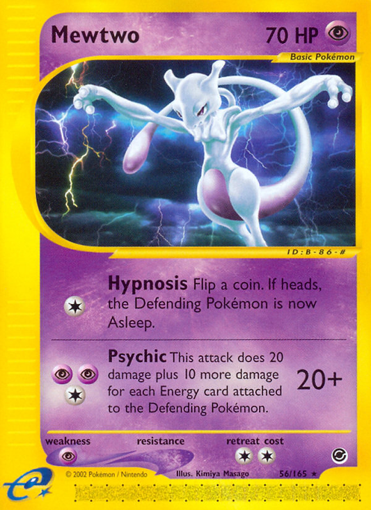 Mewtwo - 056/165 - Expedition Base Set