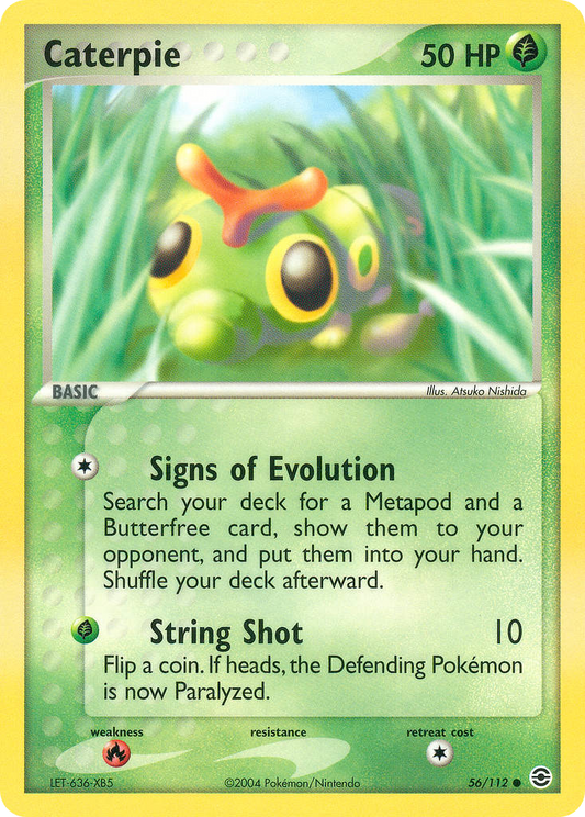 Caterpie - 056/112 - FireRed & LeafGreen