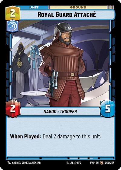 Royal Guard AttachÃ© - 059/257 - Common - Twilight of the Republic